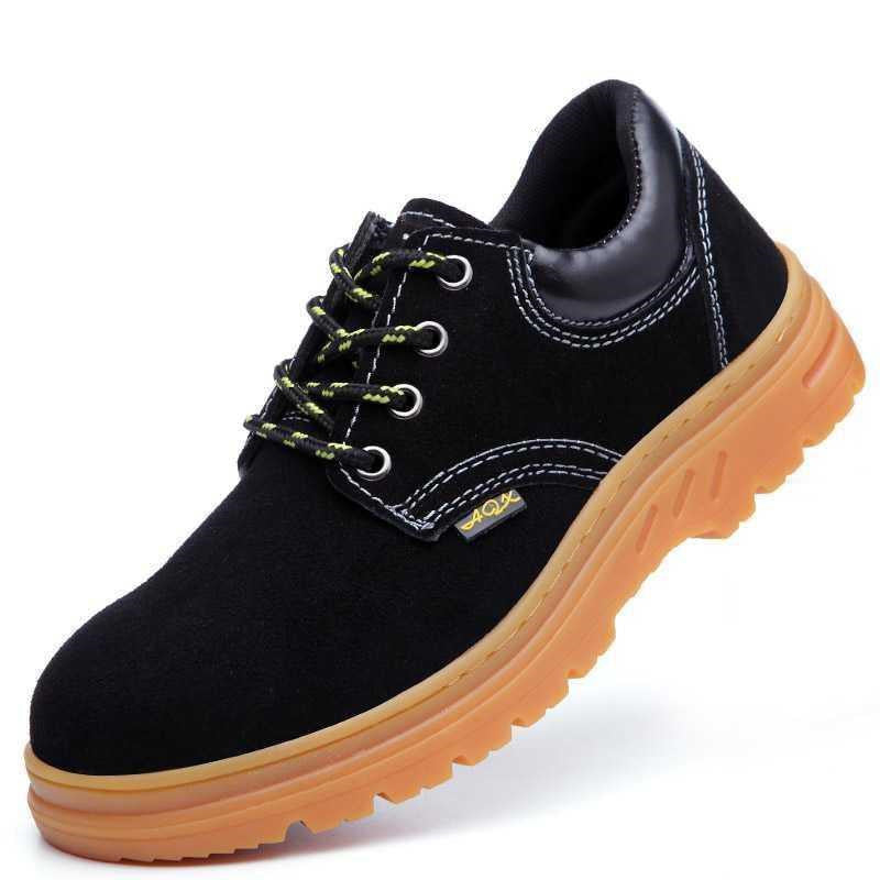 Werkschoenen, Leren, Stalen neuzen, Heren