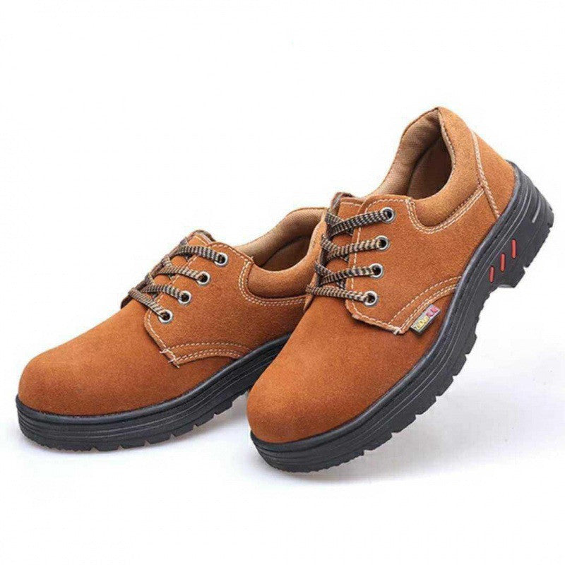 Werkschoenen, Leren, Stalen neuzen, Heren