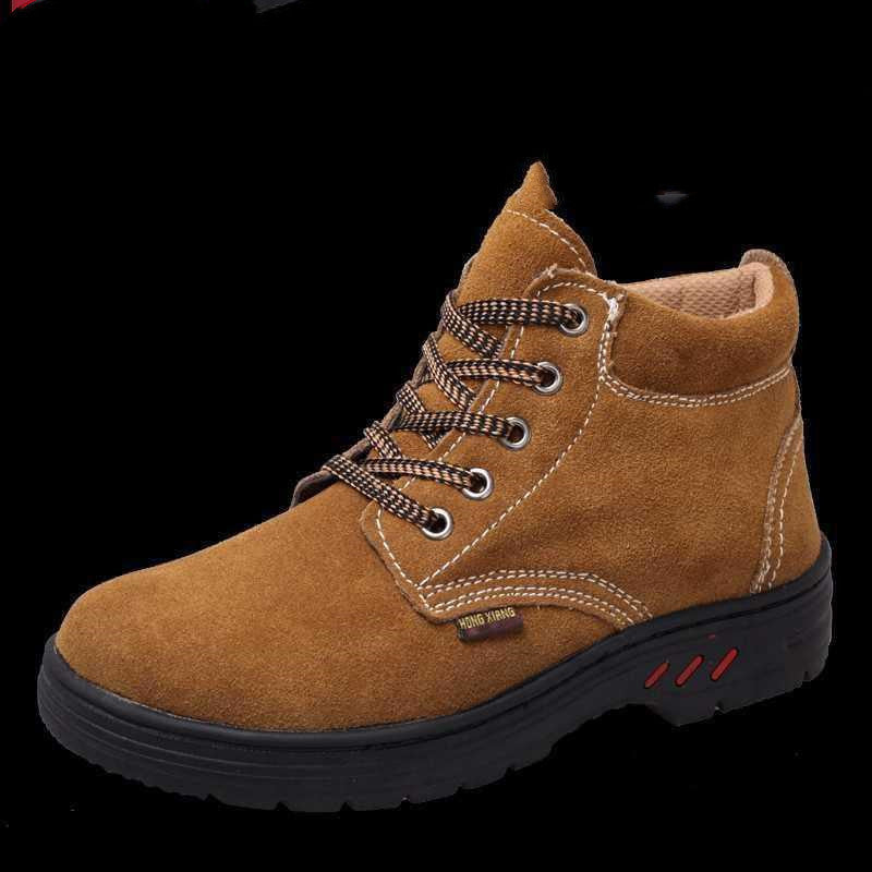 Werkschoenen, Leren, Stalen neuzen, Heren