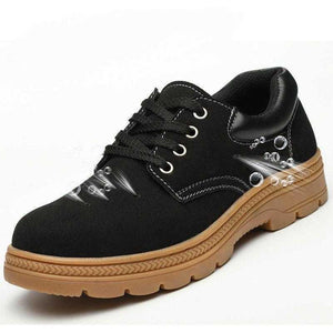 Werkschoenen, Leren, Stalen neuzen, Heren