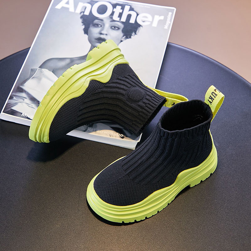 Hoge Laarzen, Mesh-gulp Geweven Kids Unisex