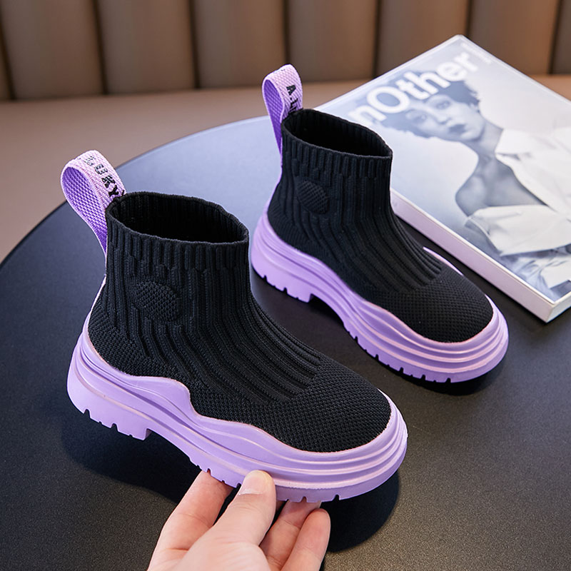 Hoge Laarzen, Mesh-gulp Geweven Kids Unisex