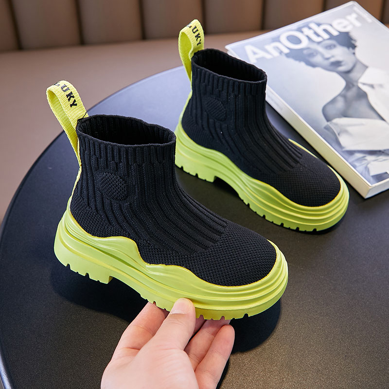 Hoge Laarzen, Mesh-gulp Geweven Kids Unisex