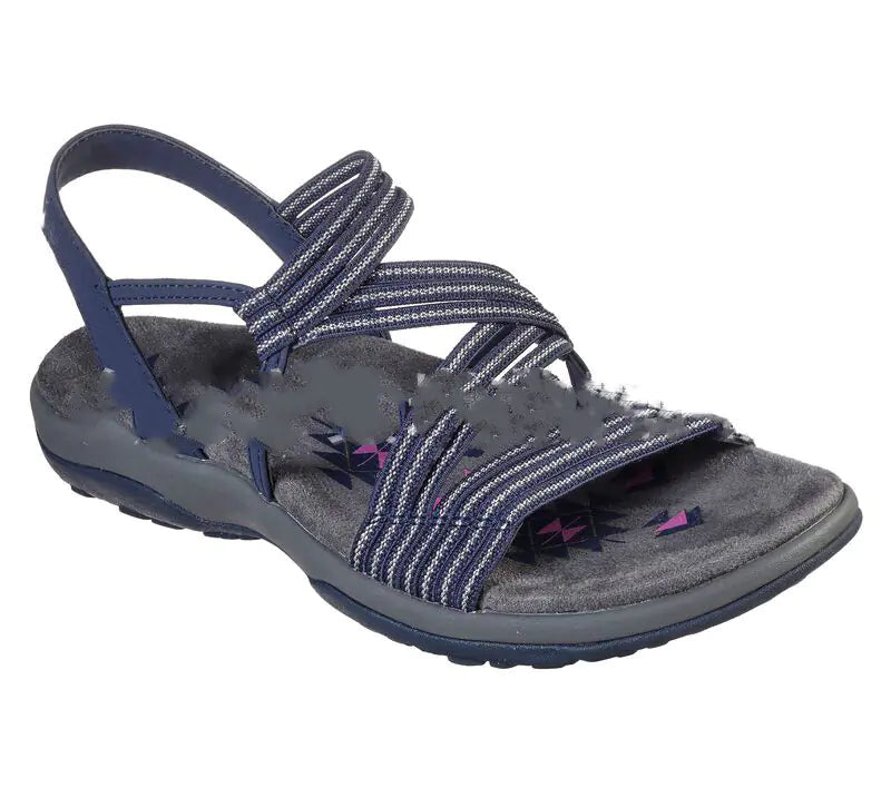 Dames, Flat Sandalen, Casual