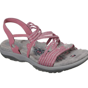 Dames, Flat Sandalen, Casual