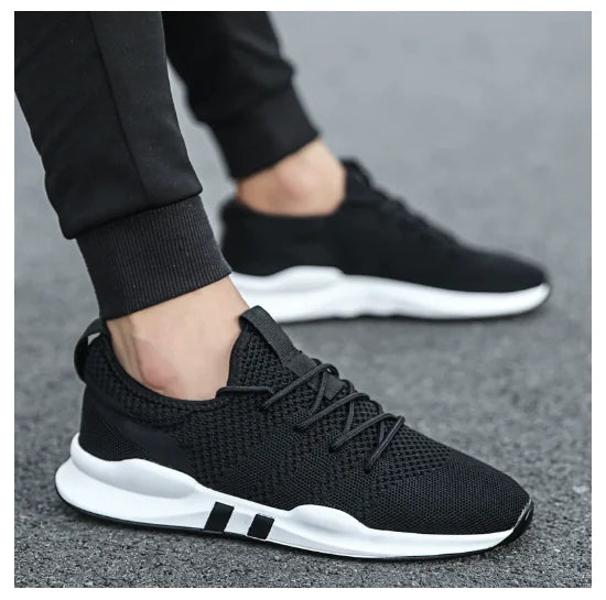 Ademende mesh, casual, hardloopschoenen, Unisex