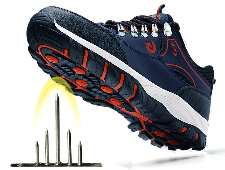 Heren  -  Stalen Veiligheidsschoenen  -  Antiperforatie & Duurzaam