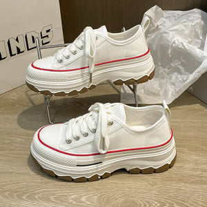 Dames, Casual, Dikke Zool, Ademend