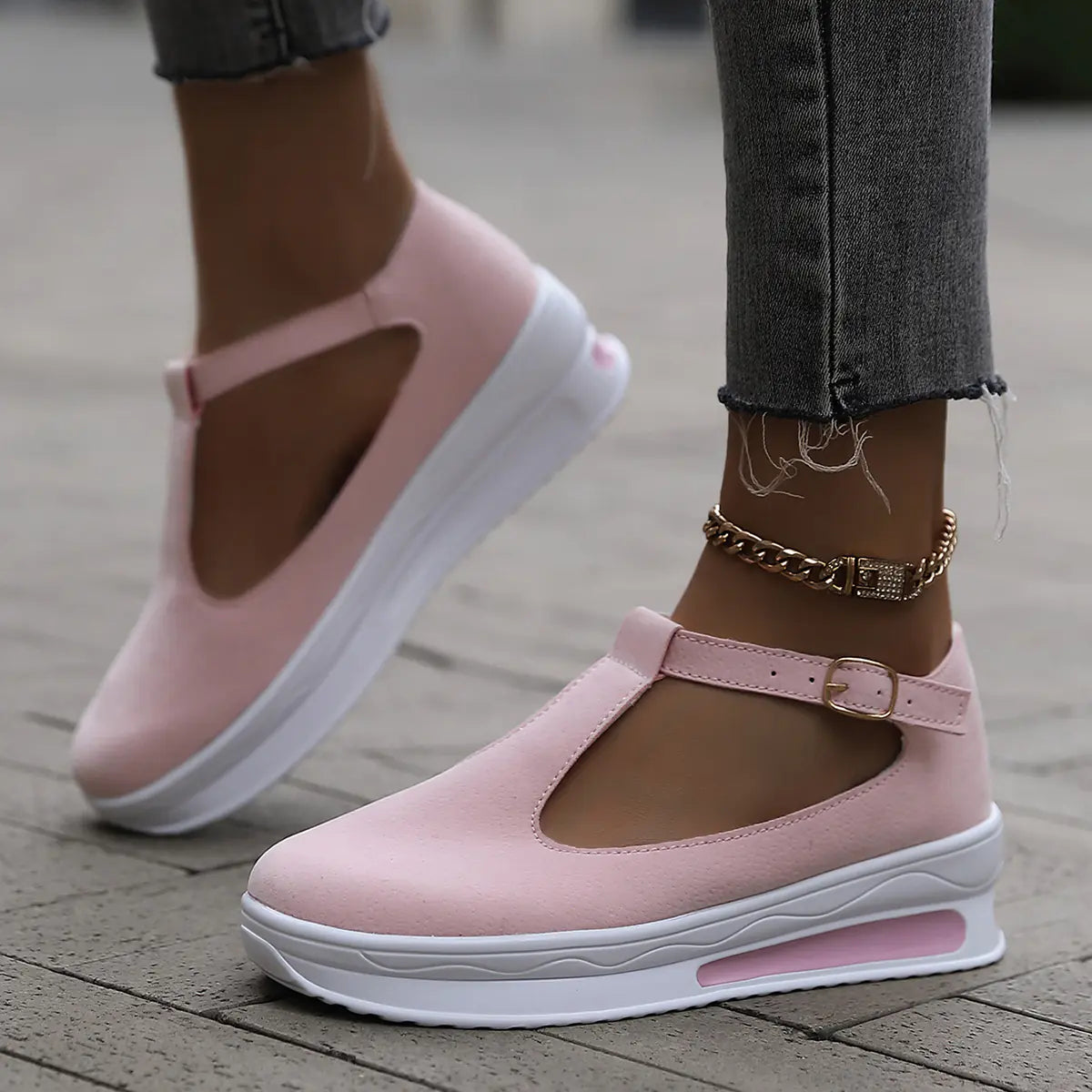 Dames, Sandalen, Thick, Summervibes