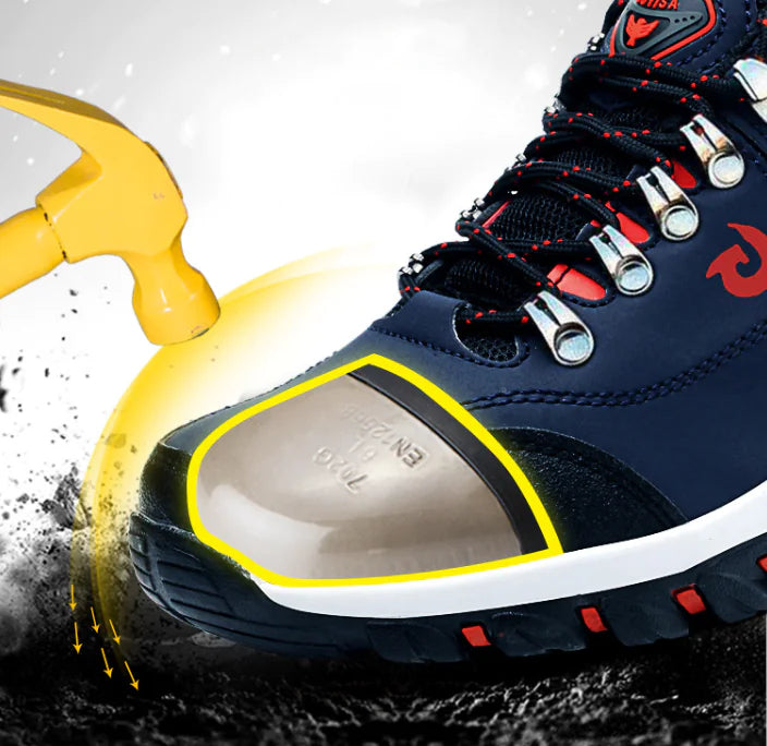 Heren  -  Stalen Veiligheidsschoenen  -  Antiperforatie & Duurzaam